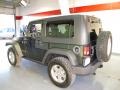 2010 Natural Green Pearl Jeep Wrangler Rubicon 4x4  photo #2