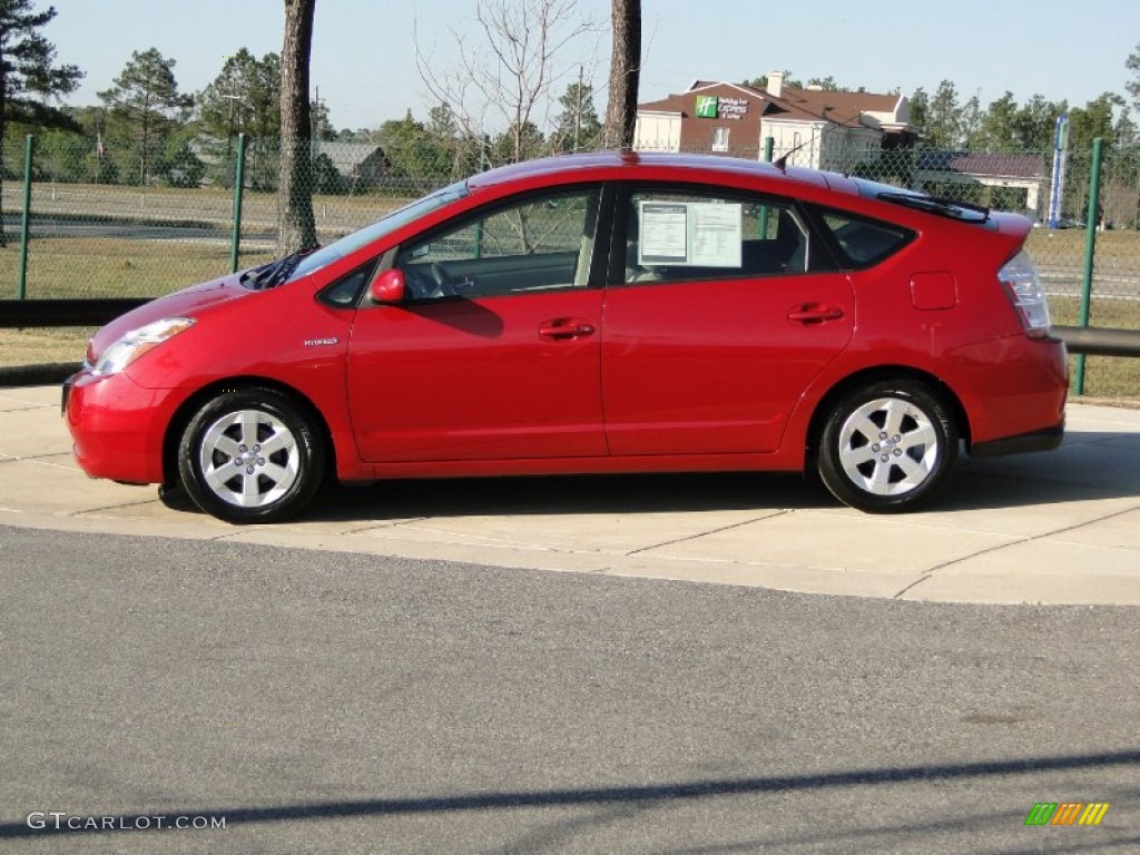 Barcelona Red Metallic 2008 Toyota Prius Hybrid Exterior Photo #59220936