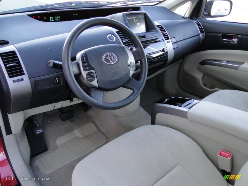 Bisque Interior 2008 Toyota Prius Hybrid Photo #59220963