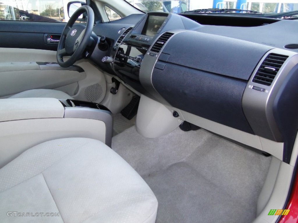 2008 Toyota Prius Hybrid Bisque Dashboard Photo #59221077