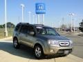 2009 Mocha Metallic Honda Pilot EX-L  photo #2