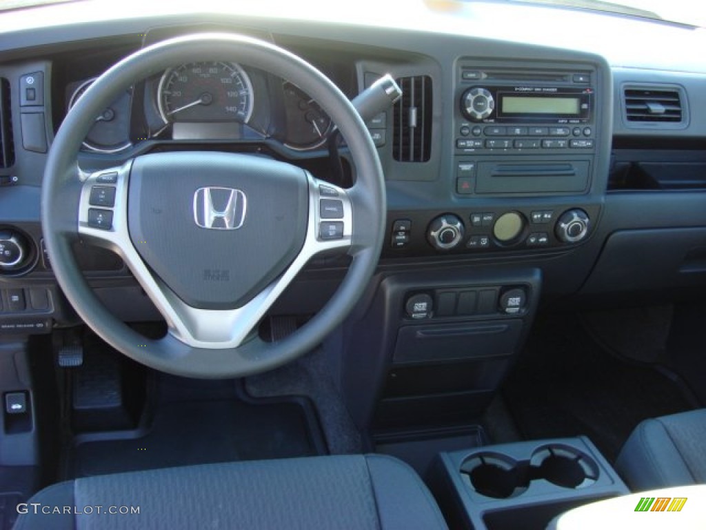 2011 Honda Ridgeline RTS Gray Dashboard Photo #59221752