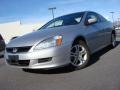 2007 Alabaster Silver Metallic Honda Accord EX Coupe  photo #1