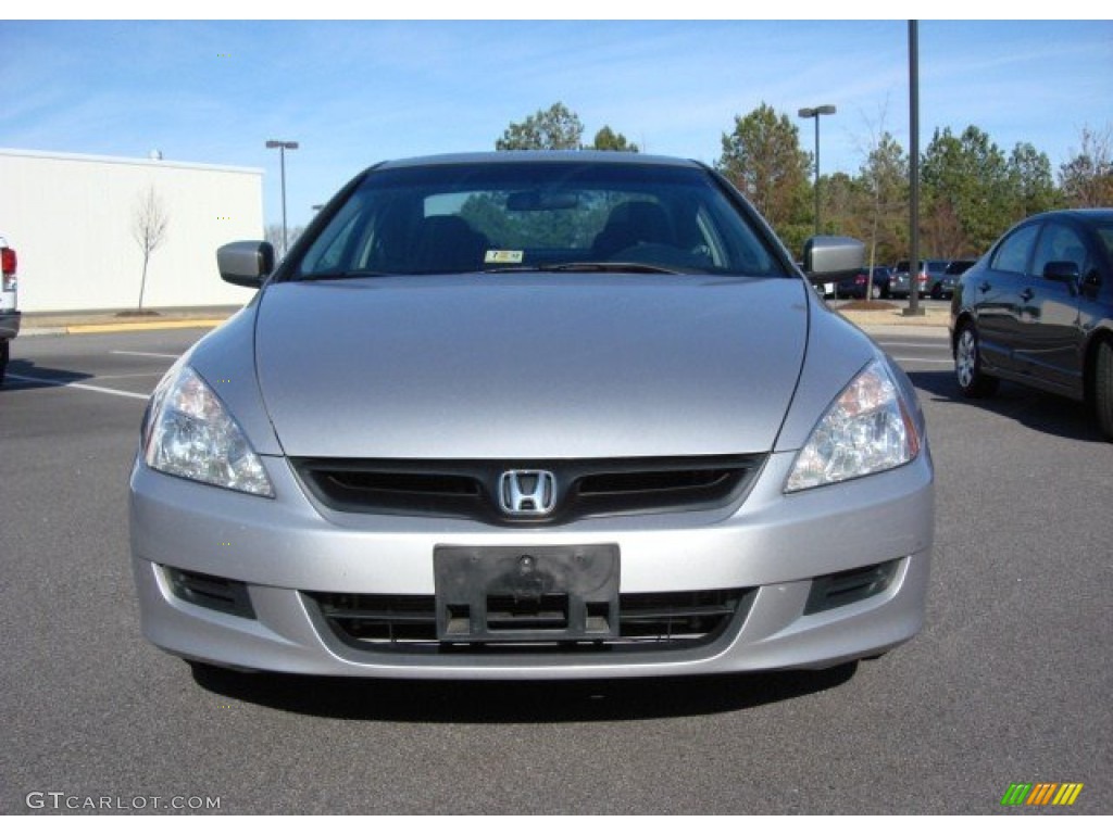 2007 Accord EX Coupe - Alabaster Silver Metallic / Gray photo #8