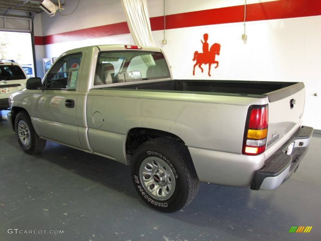 2006 Sierra 1500 SL Regular Cab - Silver Birch Metallic / Dark Pewter photo #2