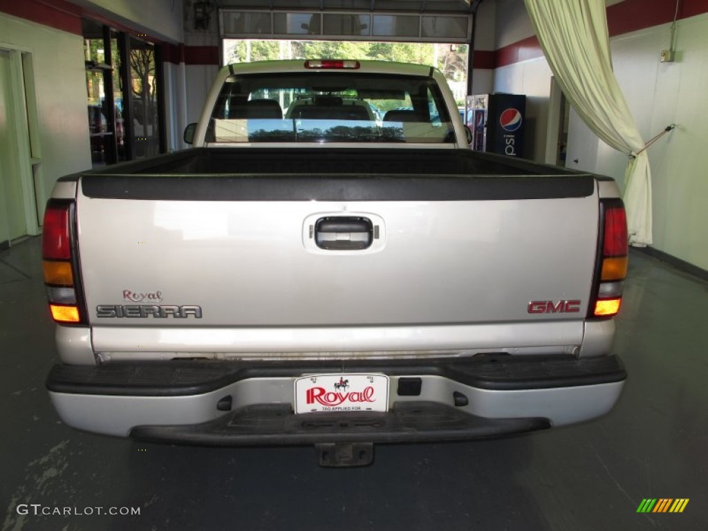 2006 Sierra 1500 SL Regular Cab - Silver Birch Metallic / Dark Pewter photo #3