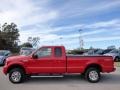 2006 Red Clearcoat Ford F250 Super Duty XLT SuperCab 4x4  photo #2