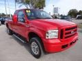 2006 Red Clearcoat Ford F250 Super Duty XLT SuperCab 4x4  photo #10