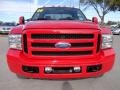 Red Clearcoat - F250 Super Duty XLT SuperCab 4x4 Photo No. 13