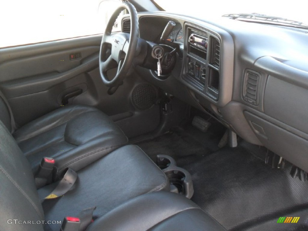 2006 Sierra 1500 Regular Cab - Summit White / Dark Pewter photo #16