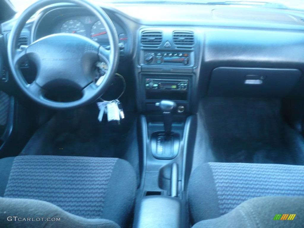 1999 Legacy Outback Wagon - Spruce Green Pearl / Gray photo #16