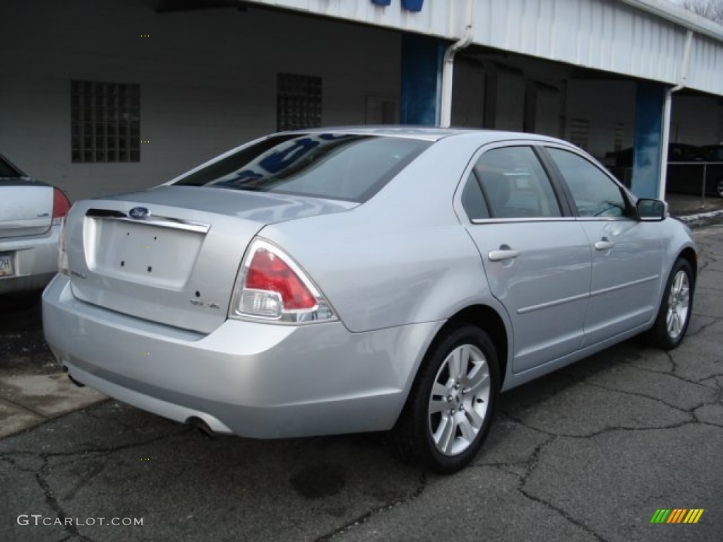 2006 Fusion SEL V6 - Silver Frost Metallic / Charcoal Black photo #8