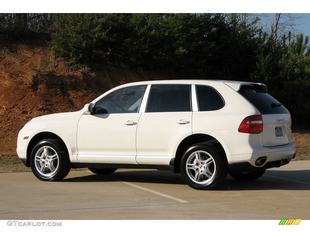 Sand White 2008 Porsche Cayenne S Exterior Photo #59226453