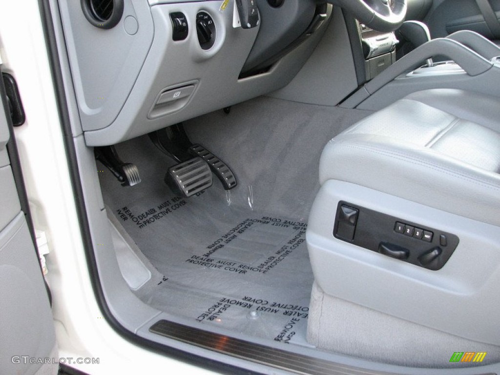 Stone/Steel Grey Interior 2008 Porsche Cayenne S Photo #59226675
