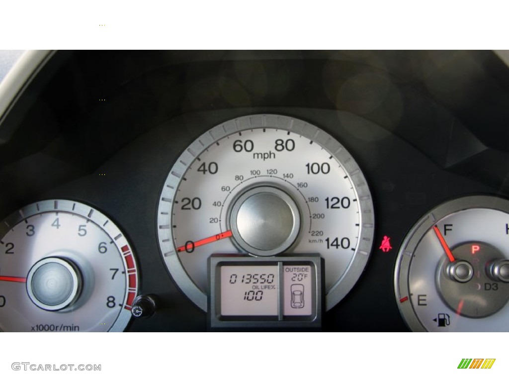 2011 Honda Pilot EX 4WD Gauges Photo #59229047