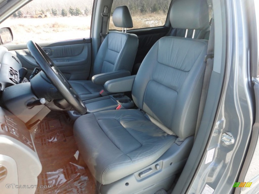 Quartz Gray Interior 2002 Honda Odyssey EX-L Photo #59229936
