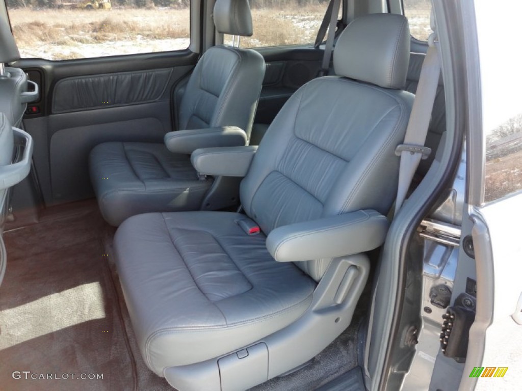 Quartz Gray Interior 2002 Honda Odyssey EX-L Photo #59229945