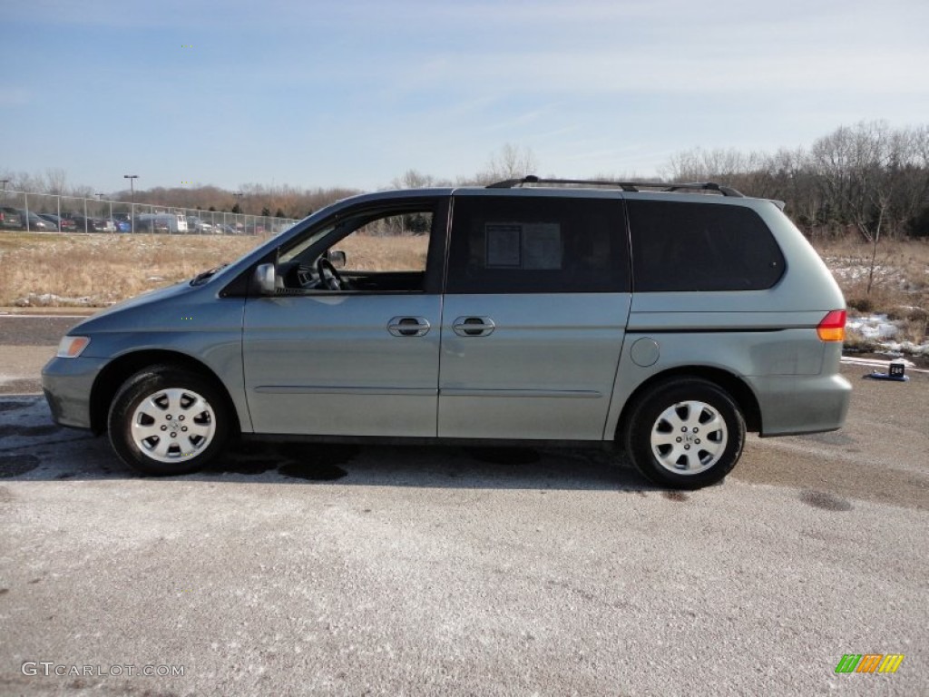 Granite Green Metallic 2002 Honda Odyssey EX-L Exterior Photo #59230026