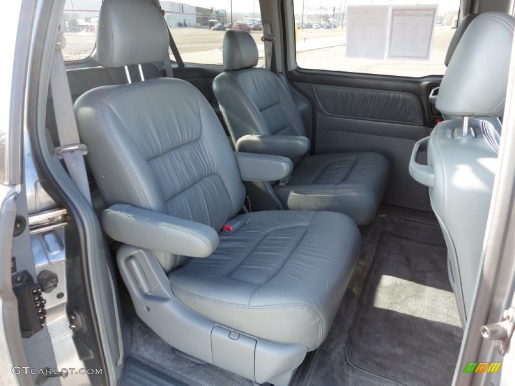 Quartz Gray Interior 2002 Honda Odyssey EX-L Photo #59230071