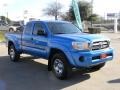 2010 Speedway Blue Toyota Tacoma PreRunner Access Cab  photo #3
