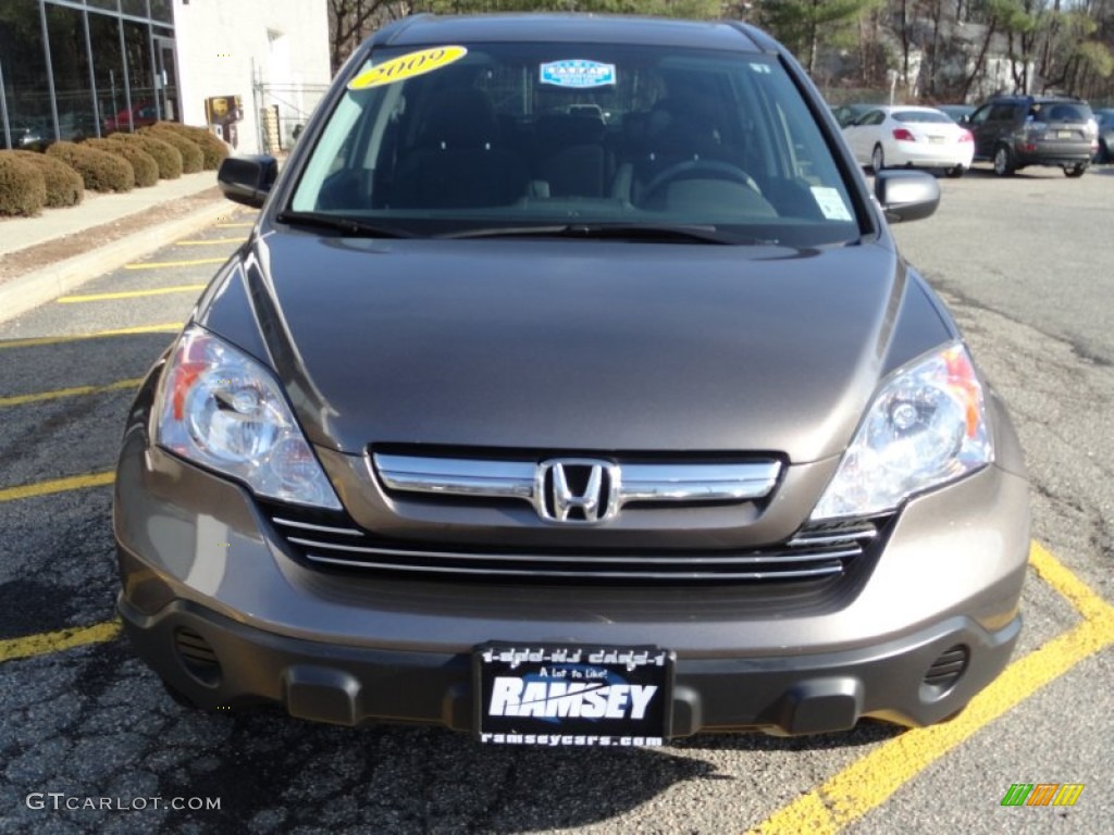 2009 CR-V EX 4WD - Urban Titanium Metallic / Gray photo #2