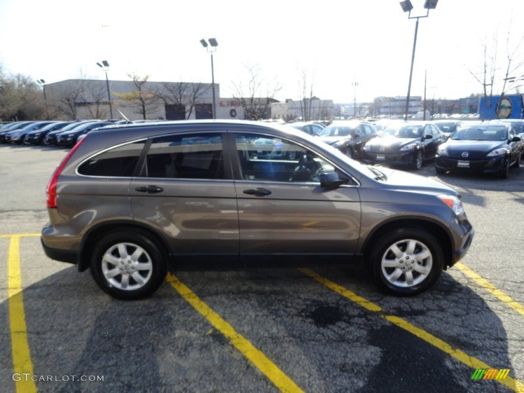 2009 CR-V EX 4WD - Urban Titanium Metallic / Gray photo #8