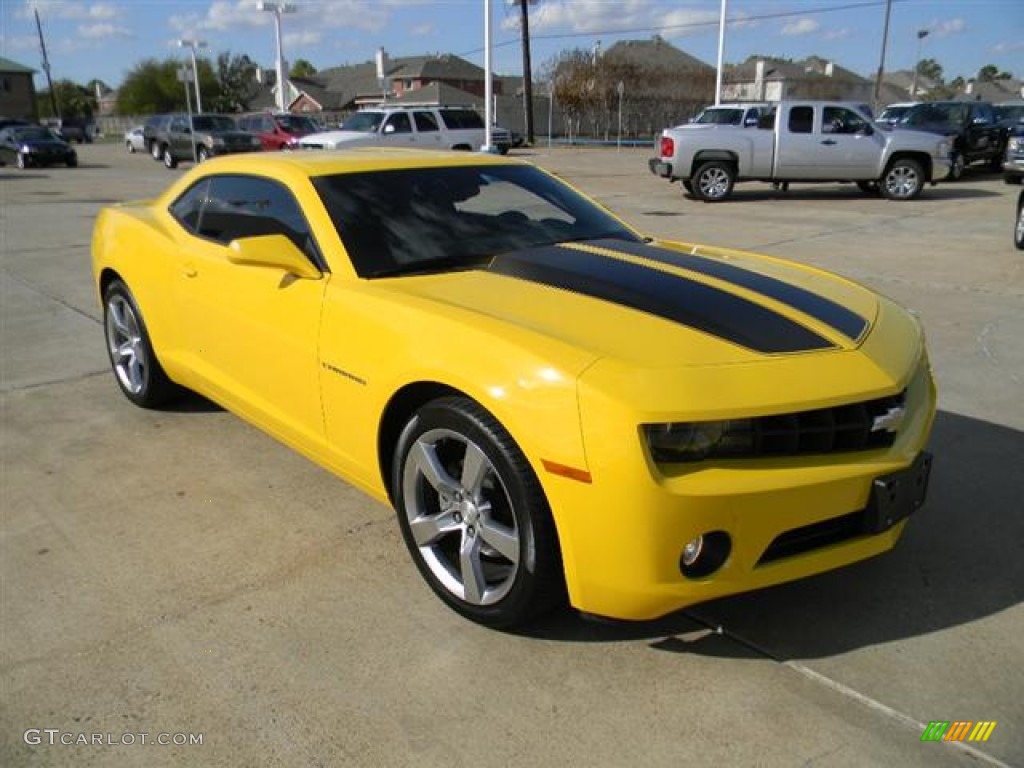 Rally Yellow 2010 Chevrolet Camaro LT/RS Coupe Exterior Photo #59230499