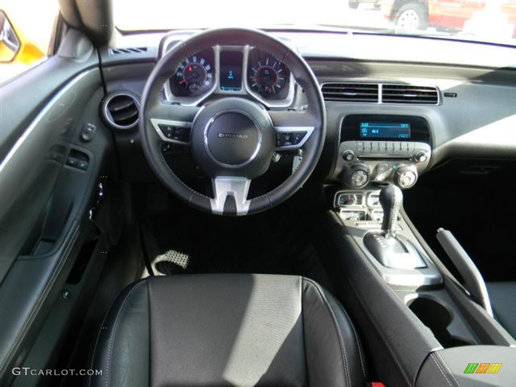 2010 Chevrolet Camaro LT/RS Coupe Black Dashboard Photo #59230596