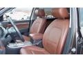  2008 Veracruz Limited AWD Black/Saddle Interior