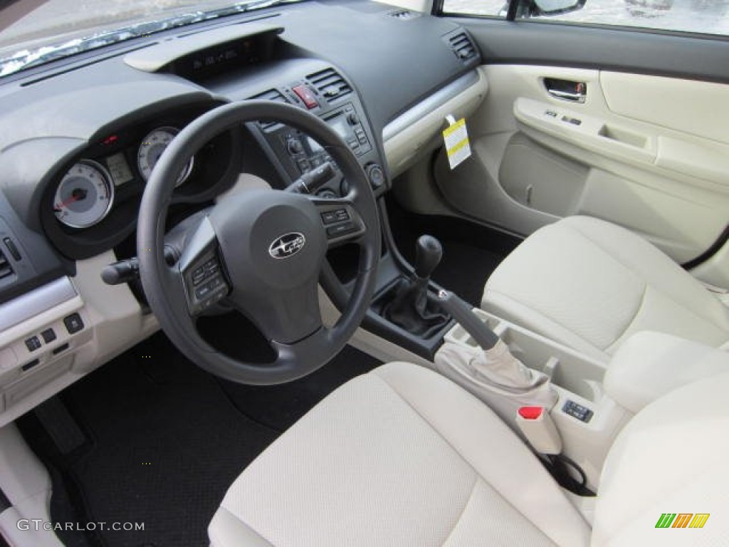 Ivory Interior 2012 Subaru Impreza 2.0i Premium 4 Door Photo #59233144