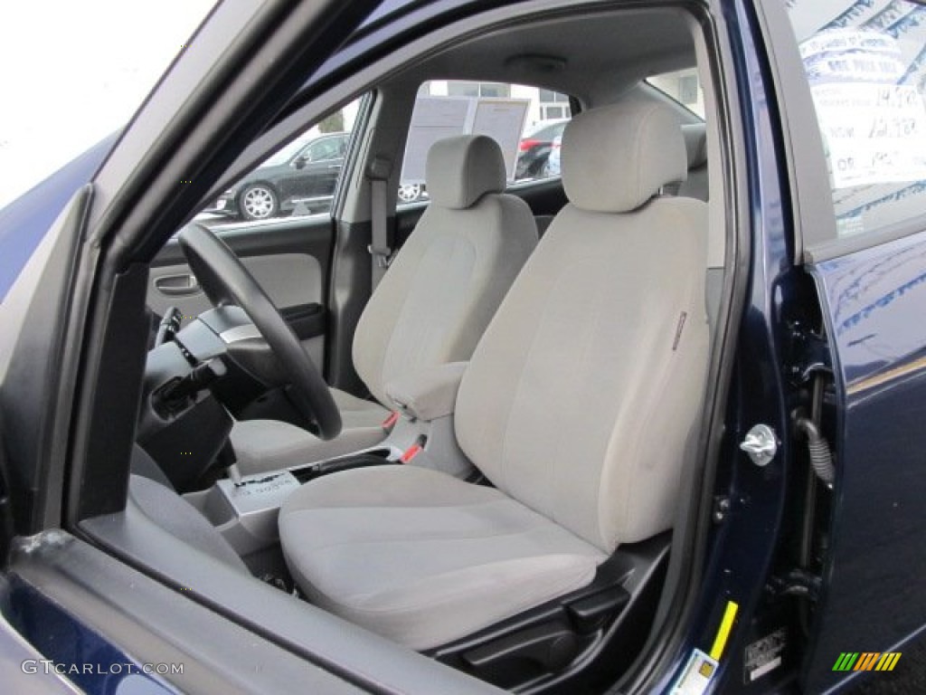 2009 Elantra GLS Sedan - Regatta Blue / Gray photo #12