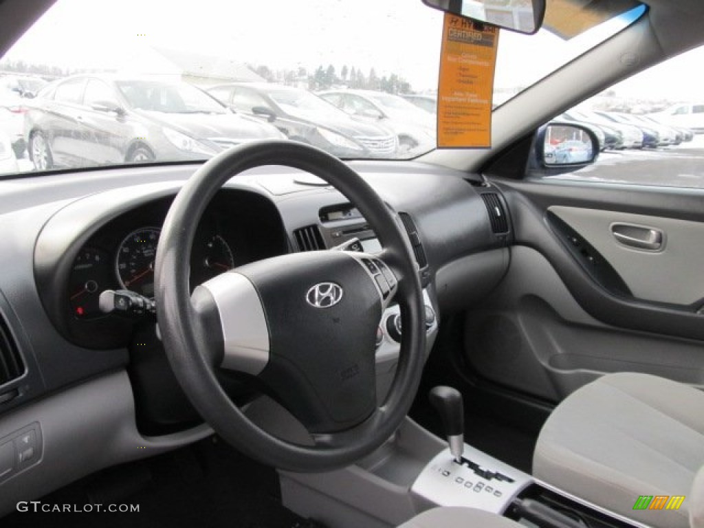 2009 Elantra GLS Sedan - Regatta Blue / Gray photo #13