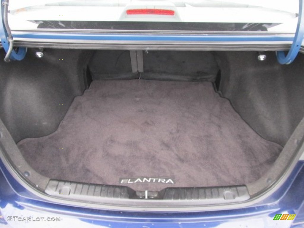 2009 Elantra GLS Sedan - Regatta Blue / Gray photo #19