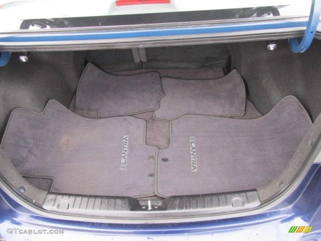 2009 Elantra GLS Sedan - Regatta Blue / Gray photo #21