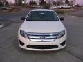 White Suede 2012 Ford Fusion S Exterior