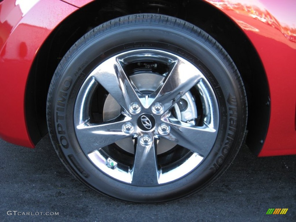 2012 Elantra GLS - Red Allure / Beige photo #10