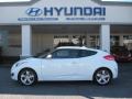 2012 Century White Hyundai Veloster   photo #1