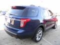 2012 Dark Pearl Blue Metallic Ford Explorer Limited  photo #3