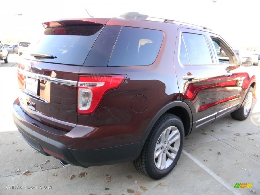 2012 Explorer XLT - Cinnamon Metallic / Medium Light Stone photo #3