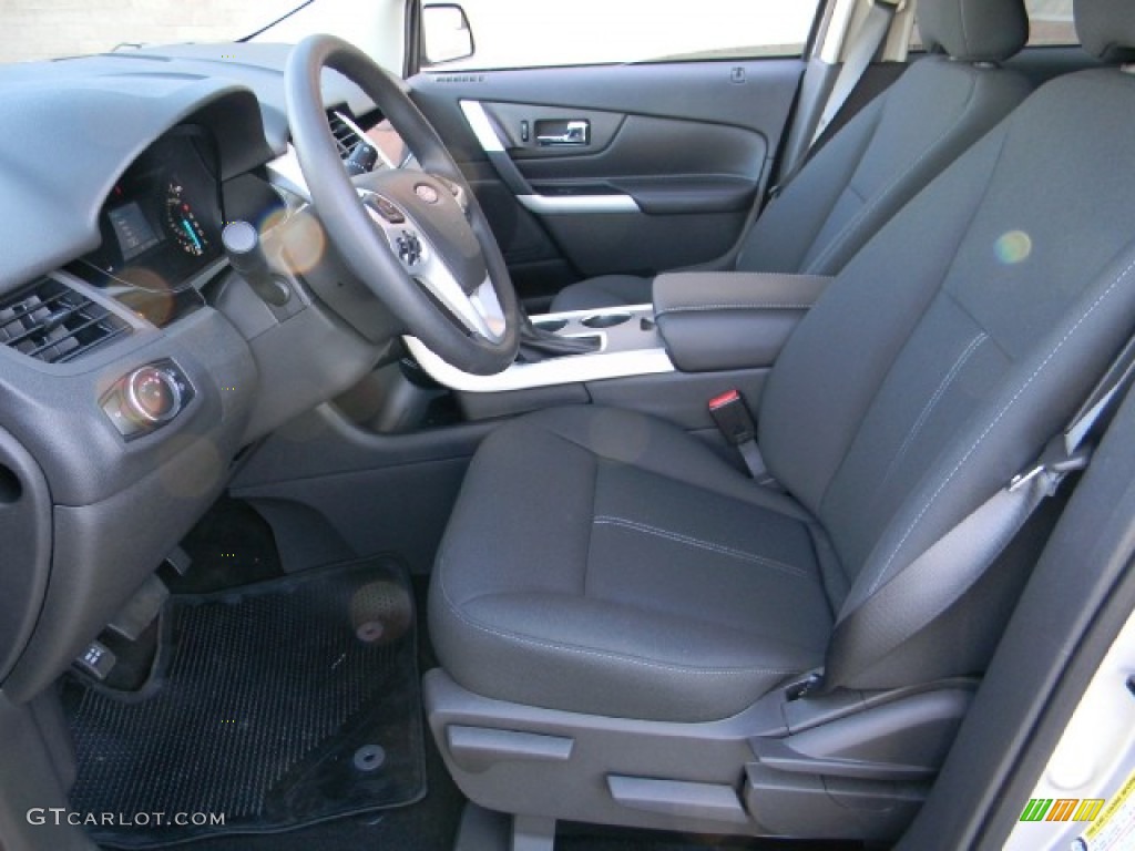 Charcoal Black Interior 2012 Ford Edge SE EcoBoost Photo #59234892
