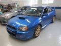 2005 WR Blue Pearl Subaru Impreza WRX STi  photo #2