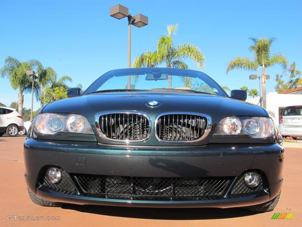 2006 3 Series 330i Convertible - Deep Green Metallic / Sand photo #3