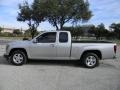 2010 Pure Silver Metallic GMC Canyon SLE Extended Cab  photo #5