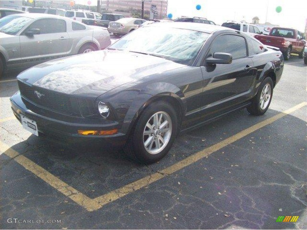 2008 Mustang V6 Deluxe Coupe - Alloy Metallic / Dark Charcoal photo #12