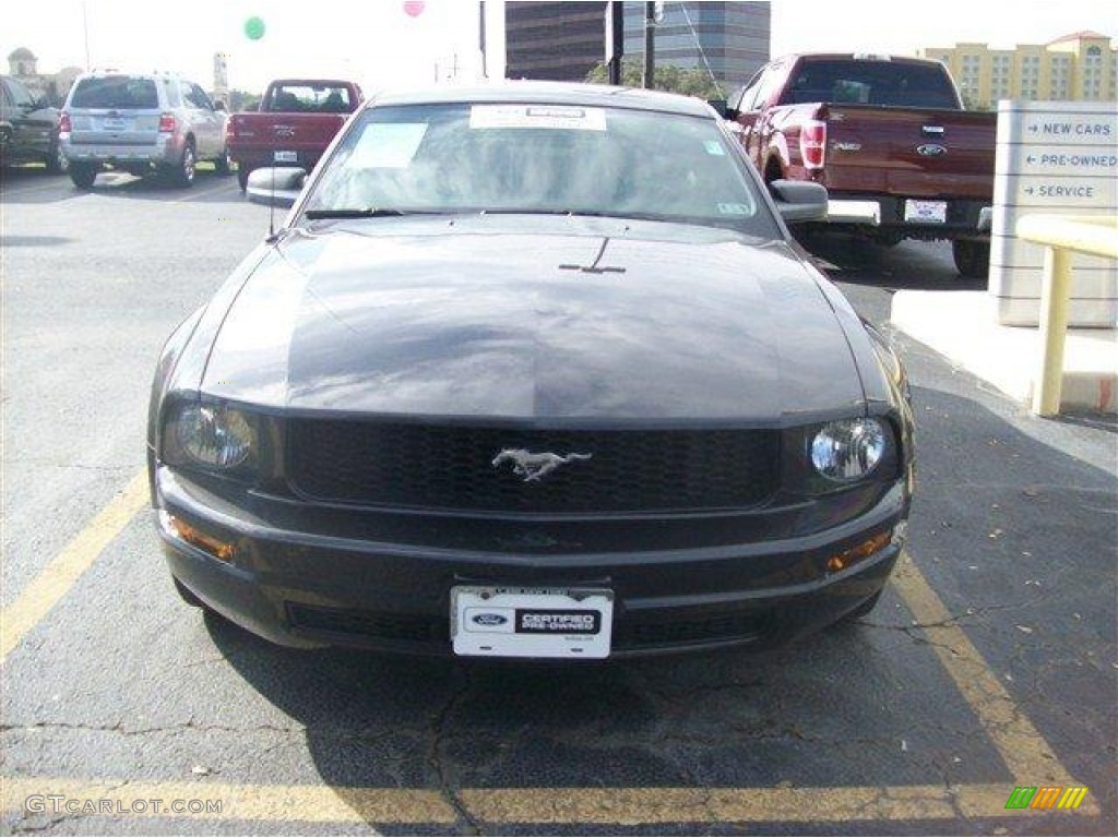 2008 Mustang V6 Deluxe Coupe - Alloy Metallic / Dark Charcoal photo #13