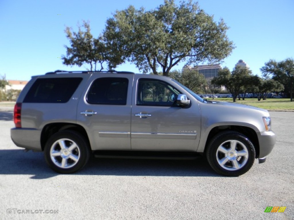 2009 Tahoe LTZ - Graystone Metallic / Ebony photo #3