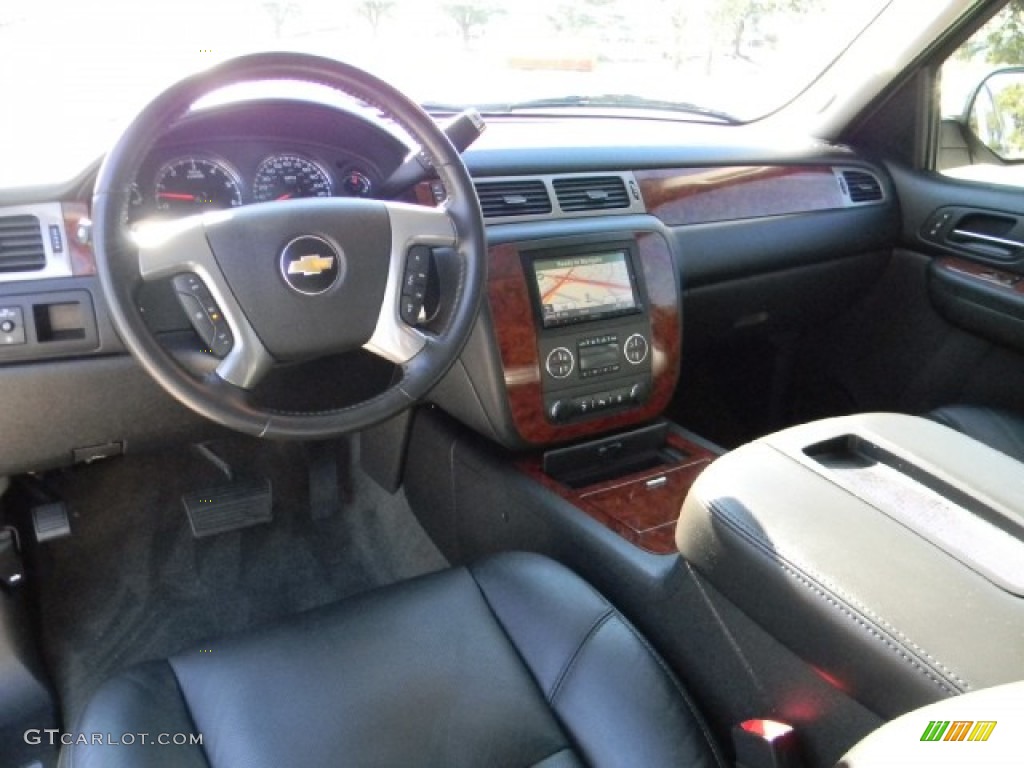 2009 Tahoe LTZ - Graystone Metallic / Ebony photo #9