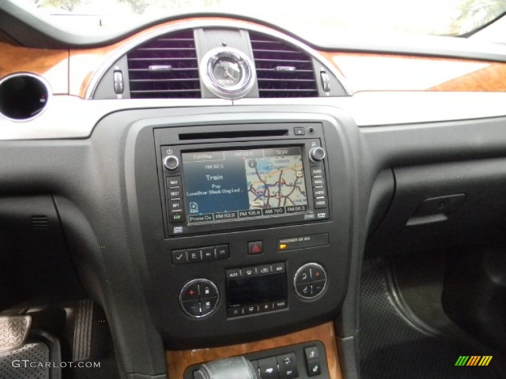 2008 Enclave CXL AWD - Carbon Black Metallic / Ebony/Ebony photo #11