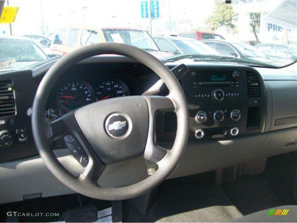 2008 Silverado 1500 LS Extended Cab - Summit White / Dark Titanium photo #10