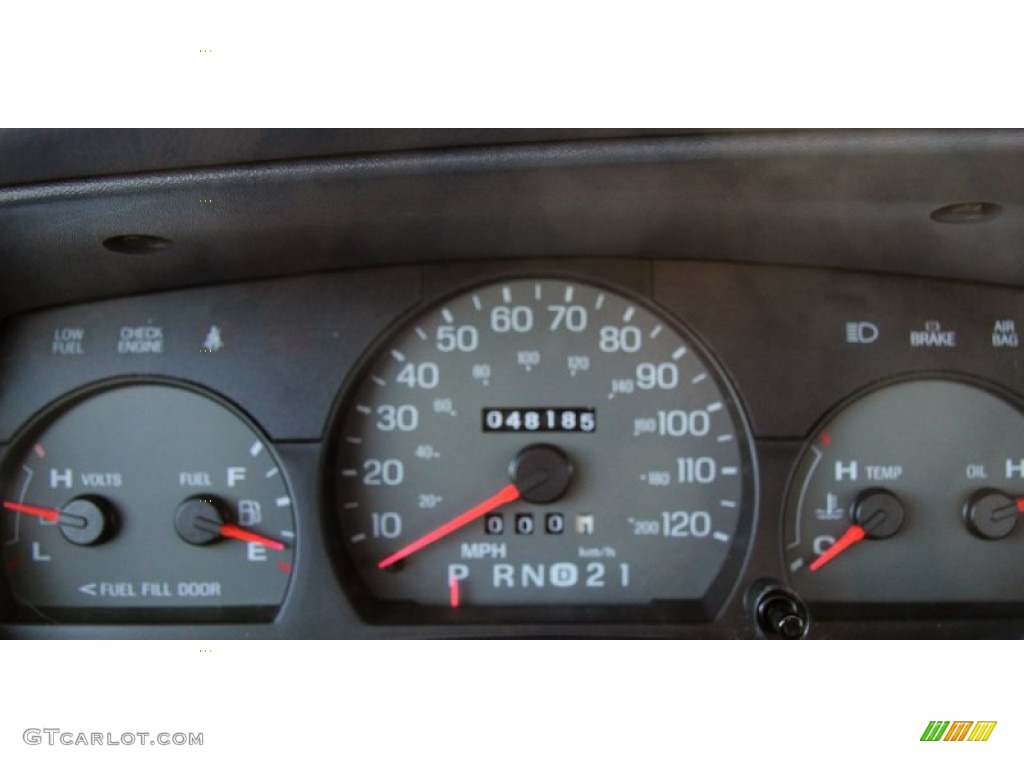 2001 Mercury Grand Marquis GS Gauges Photo #59238243